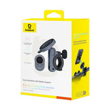 Suport bicicleta Baseus Bike Holder PrimeTrip Series (C40569001121-00), 2in1, Bike Mount, Ring Stand, Patented Snap-On, negru