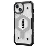 Husa pentru iPhone 15 Plus, UAG Pathfinder MagSafe, argintiu