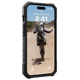 Husa pentru iPhone 15 Plus, UAG Pathfinder MagSafe, argintiu