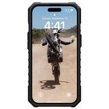 Husa pentru iPhone 15 Plus, UAG Pathfinder MagSafe, argintiu