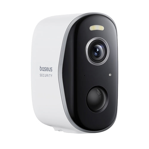 Camera de supraveghere Baseus Outdoor Camera Security N1 (S0ST002130), 2K, Two-way Talk, Color Night Vision, IP67, 7.800mAh, alb