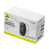 Camera de supraveghere Baseus Outdoor Camera Security N1 (S0ST002130), 2K, Two-way Talk, Color Night Vision, IP67, 7.800mAh, alb