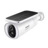 Camera de supraveghere Baseus Outdoor Camera Security S1 (S0SW002130), cu Solar Panel, 2K, 8GB, Two-way Audio, Vedere nocturna, 10.400mAh, alb