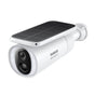 Camera de supraveghere Baseus Outdoor Camera Security S1 (S0SW002130), cu Solar Panel, 2K, 8GB, Two-way Audio, Vedere nocturna, 10.400mAh, alb