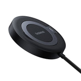 Incarcator wireless Baseus Magnetic Simple Mini4 (P10273300121-01), Universal, cu Stand, USB-C, Qi2 15W, 1m, negru