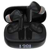 Casti wireless Acefast (W1), Type-C, TWS, Bluetooth 5.4, Call Reducere zgomot, IPX4, LED Afisaj digital, negru
