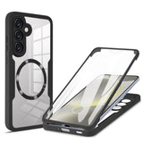 Folie Samsung (S25) Techsuit, Colorverse, 360, MagSafe, Series, Galaxy, Plus