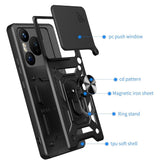 Husa pentru Xiaomi Redmi Note 14 5G, Techsuit CamShield Series, albastru