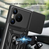 Husa pentru Xiaomi Redmi Note 14 5G, Techsuit CamShield Series, albastru