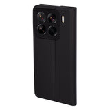 Husa pentru Xiaomi 15 Pro, Techsuit Magskin Book, negru