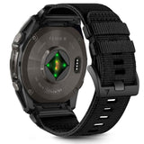 Curea pentru Garmin Fenix 5/6/6 Pro, Techsuit Watchband QuickFit 22mm (W070), negru
