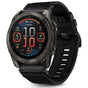 Curea pentru Garmin Fenix 5/6/6 Pro, Techsuit Watchband QuickFit 22mm (W070), negru