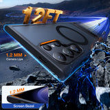 Husa pentru Samsung Galaxy S24 Ultra, Torras Pstand MagSafe, negru
