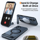 Husa pentru iPhone 16, Torras Pstand MagSafe, negru