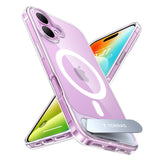 Husa pentru iPhone 16 Plus, Torras Pstand MagSafe, transparenta