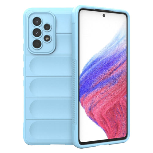 Husa pentru Samsung Galaxy A53 5G, Techsuit Magic Shield, bleu