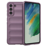 Husa pentru Samsung Galaxy S21 FE 5G, Techsuit Magic Shield, bleu