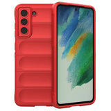 Husa pentru Samsung Galaxy S21 FE 5G, Techsuit Magic Shield, bleu