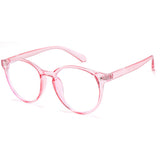 Techsuit Anti-Blue Light Glasses Reflex PC (PC28003-C5), Round, Roz