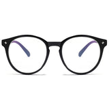 Techsuit Anti-Blue Light Glasses Reflex PC (PC28003-C1), Round, Negru