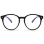 Techsuit Anti-Blue Light Glasses Reflex PC (PC28003-C1), Round, Negru