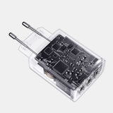 Incarcator retea Baseus Compact (CCXJ020101), Universal Compatibility, 3 x USB, 17W, 5V, negru