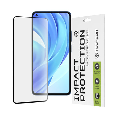 Folie de protectie pentru Xiaomi Mi 11 Lite, Techsuit 111D Full Cover / Full Glue Glass
