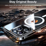 Husa pentru iPhone 15 Pro Max, Torras Diamond MagSafe Series, transparenta