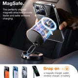 Husa pentru iPhone 15 Pro Max, Torras Diamond MagSafe Series, transparenta