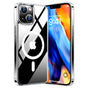 Husa pentru iPhone 15, Torras Diamond MagSafe Series, transparenta