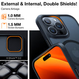 Husa pentru iPhone 15 Pro, Torras Guardian Magnetic Series, negru