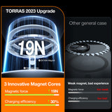 Husa pentru iPhone 15, Torras Guardian Magnetic Series, negru