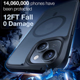 Husa pentru iPhone 15, Torras Guardian Magnetic Series, negru