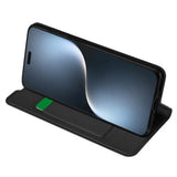 Husa pentru Honor Magic7 Pro, Techsuit Magskin Book, negru