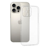Husa pentru iPhone 16 Pro Max, Techsuit Clear Silicone, transparenta