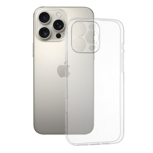 Husa pentru iPhone 16 Pro Max, Techsuit Clear Silicone, transparenta