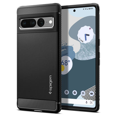 Husă pentru Samsung Galaxy A27 5G, Spigen Rugged Armor, Neagră