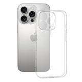 Husa pentru iPhone 16 Pro, Techsuit Clear Silicone, transparenta