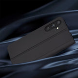Husa pentru Samsung Galaxy A54, Techsuit Magskin Book, negru
