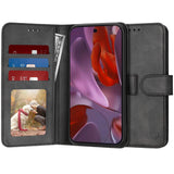 Husa pentru Google Pixel 9a, Techsuit Diary Book, negru