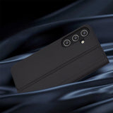 Husa pentru Samsung Galaxy S24, Techsuit Magskin Book, negru