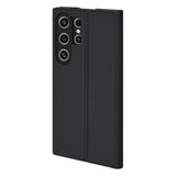 Husa pentru Samsung Galaxy S24 Ultra, Techsuit Magskin Book, negru
