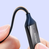 Adaptor UGREEN Wireless Audio Receiver CM309 (70601), Jack 3.5mm Output to Car Auxiliary cu Mic, Gri