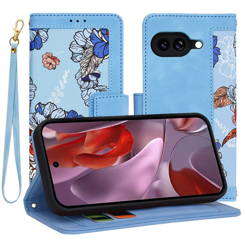 Husa pentru Google Pixel 9a, Techsuit FlipCraft, bleu