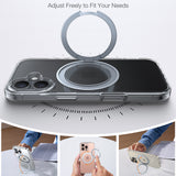 Husa pentru iPhone 16, Torras Ostand Pro MagSafe Series, transparenta