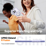 Husa pentru iPhone 16 Pro Max, Torras Ostand R Fusion MagSafe Series, negru