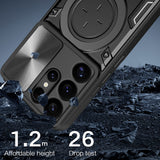 Husa pentru Samsung Galaxy S25 Ultra, Techsuit CamGuard Pro, albastru