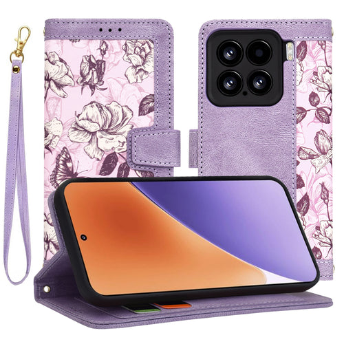 Husa pentru Xiaomi 15, Techsuit FlipCraft, mov