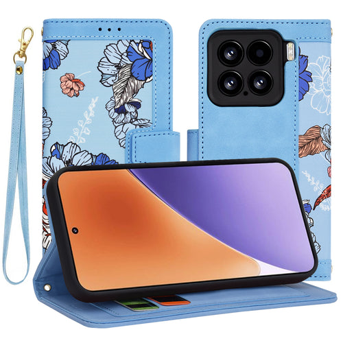Husa pentru Xiaomi 15, Techsuit FlipCraft, bleu