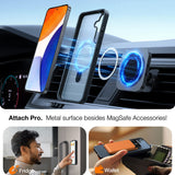 Husa pentru Samsung Galaxy S24 Plus, Torras Ostand MagSafe Series, negru